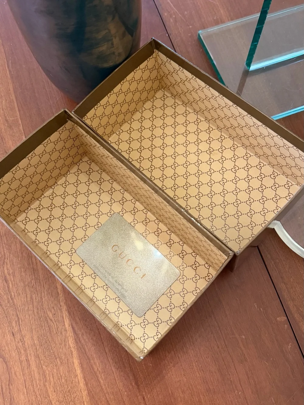 Gucci never used